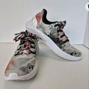 NOBULL Translucent Ripstop Training Sneakers Cactus Blossom Grey Size 8.5